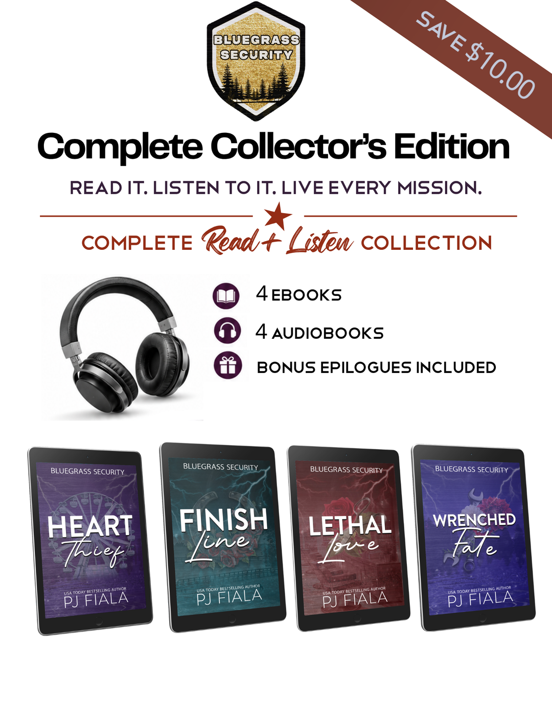 Bluegrass Security Complete Read + Listen Collection
